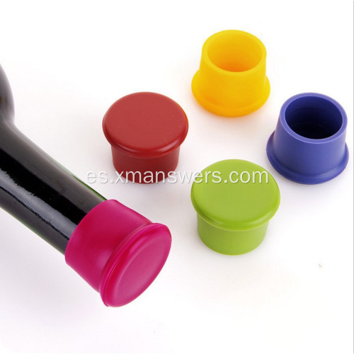 Tapones de goma para botellas de vino con tapón cónico de sellado EPDM